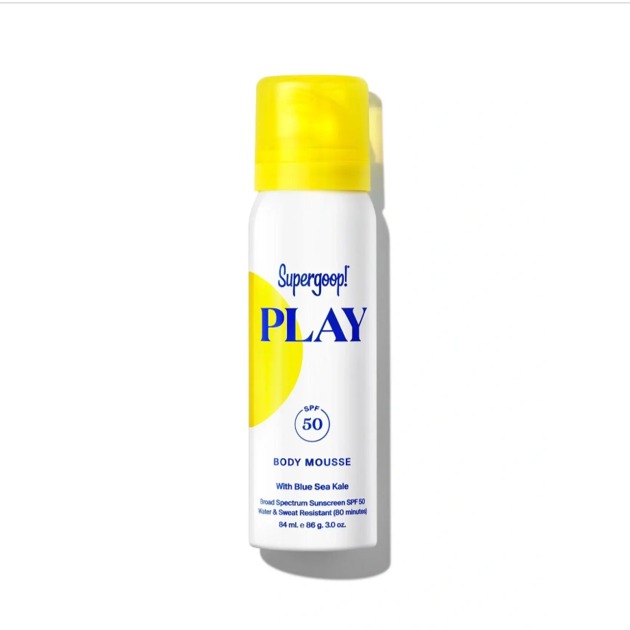 PLAY Body Mousse SPF 50 with Blue Sea Kale