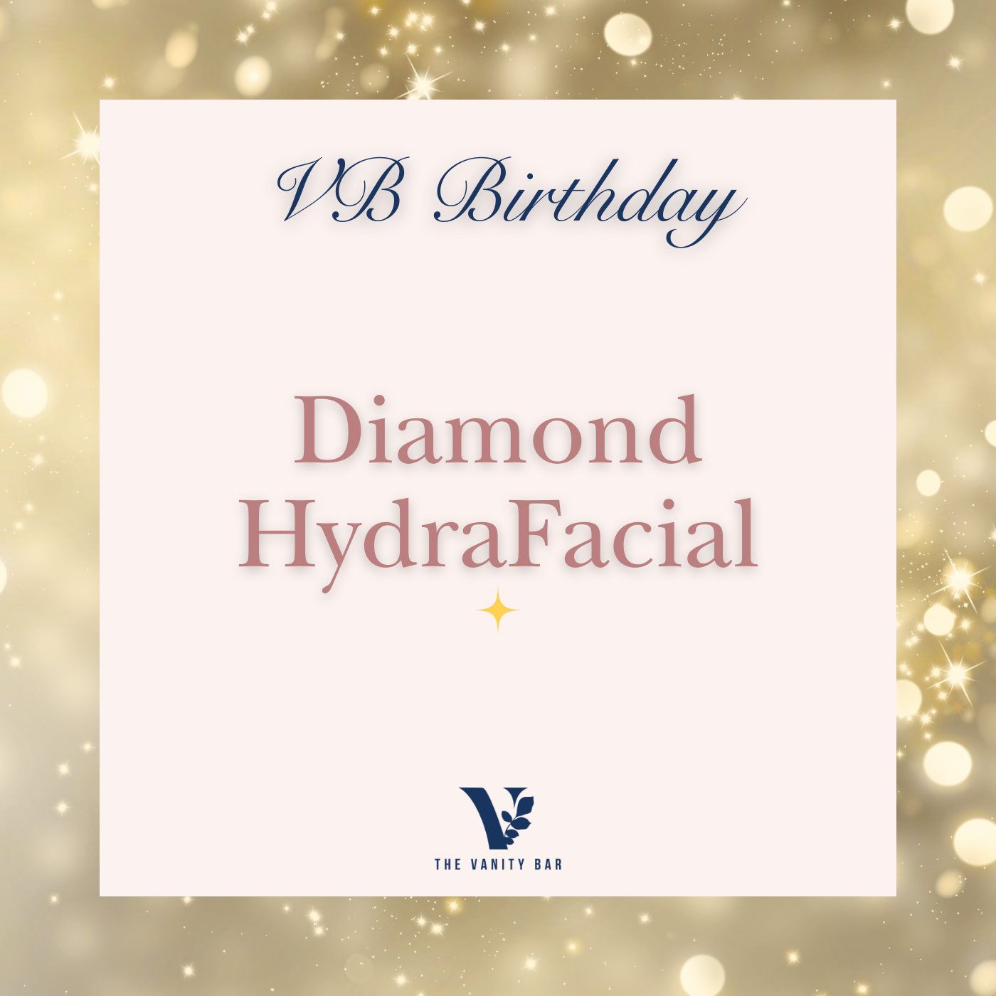 BDay Diamond Hydradermabrasion HydraFacial Package