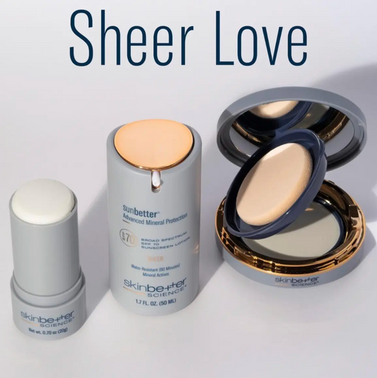 Sunbetter Sheer SPF - Lotion, Compact, & Stick